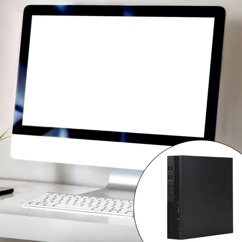 652F DX01 Mini-ITX Computer Case Mini Desktop Case with 4 USB2.0 Port Industrial