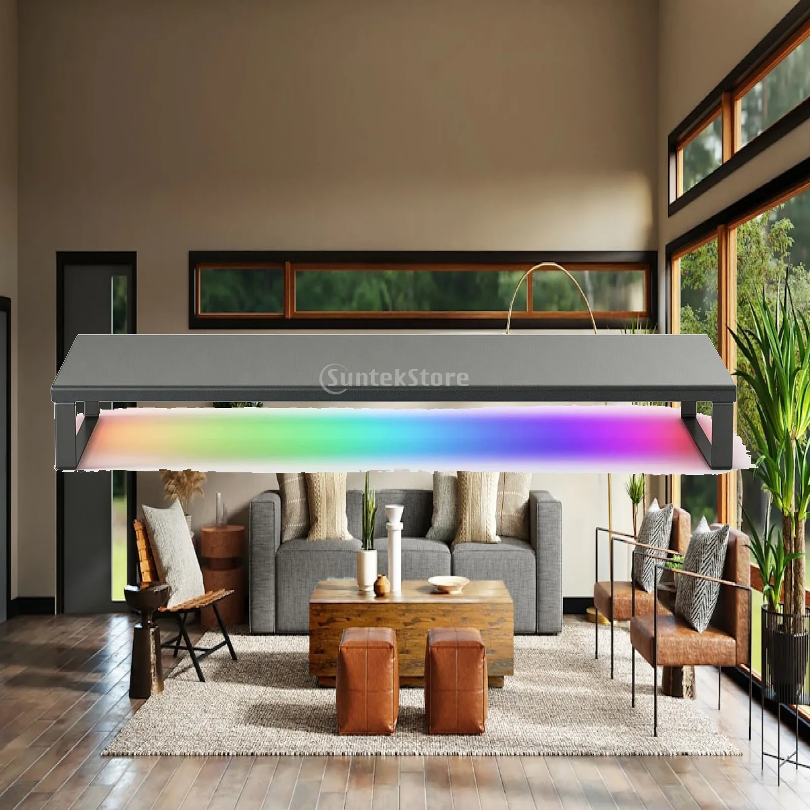 Adjustable Height Metal Display Riser for Ergonomic Viewing Posture and Neck Pain Relief