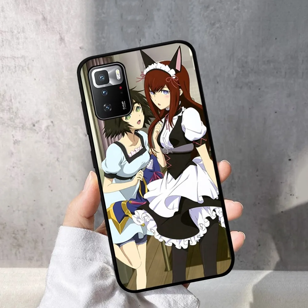 Steins Gate Okabe Anime Phone Case For Redmi Note 4 X 5 A 6 7 8 T 9 9S 10 11 11S 11Epro Poco M3 Pro