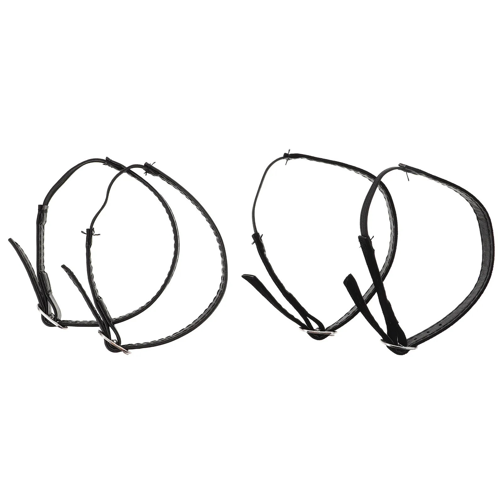 4 قطعة أحزمة أحذية عالية الكعب قابل للتعديل مكافحة فضفاضة الكاحل العصابات للنساء مقاومة للانزلاق آمنة صالح Slingback استبدال #2