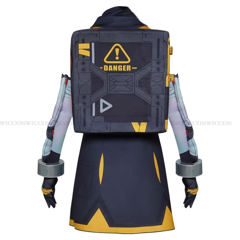 Anime Game Zenless Zone Zero Soldier 11 Cosplay Costume Uniform Carnival Suit No.11 Wig Dress Full Set Woman Sexy Halloween