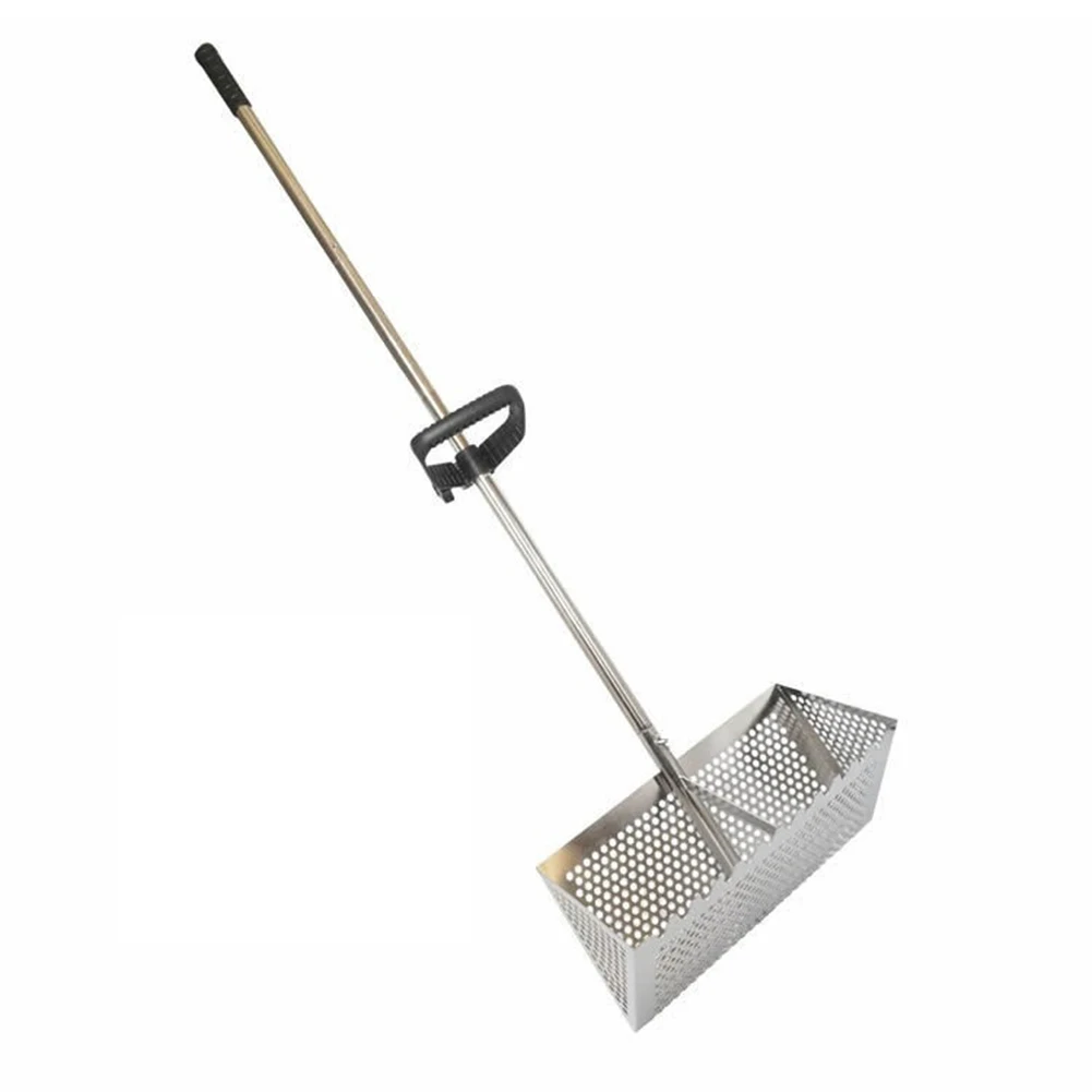 

Stainless Steel Sand Screen Foldable Sand Crab Trap Beach Sand Scoop Shovel Sand Filting Rake Beach Shovel And Screening Gear