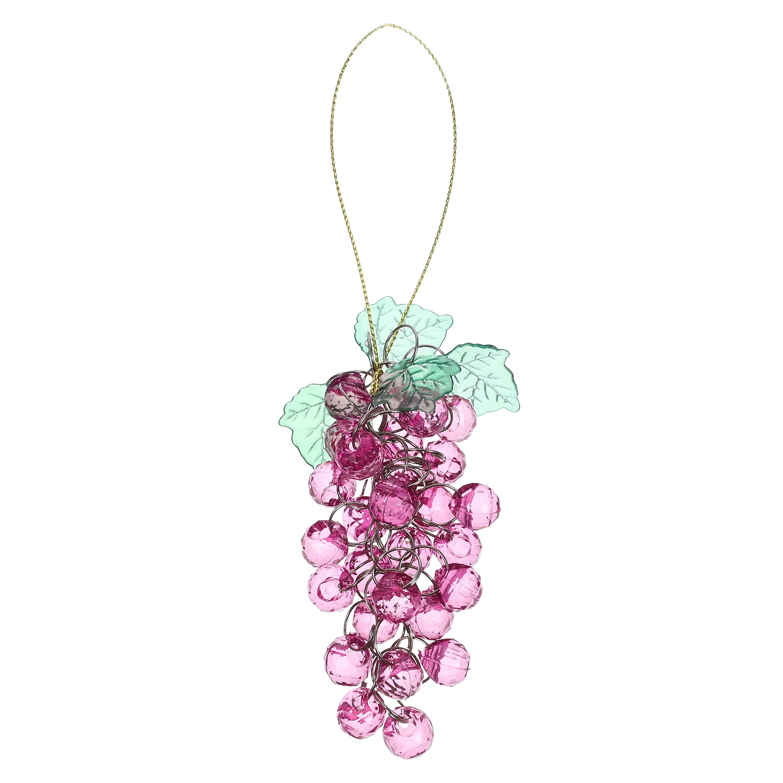 

Grape Pendant Decoration Fruit Wedding Hanging Ornament Cluster Acrylic Fake Grapes Anniversary