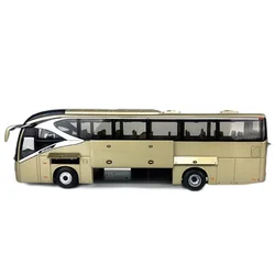 Origianl Authentic 1:42 Golden Dragon XML6129 Diecast travel road bus models, metal passenger toy miniature for gift