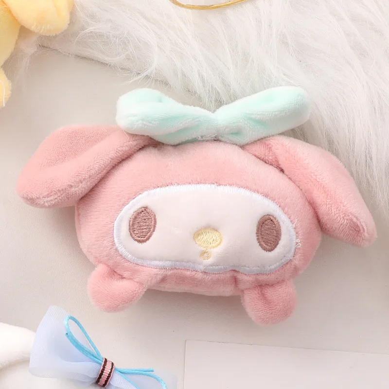 10 stks/partij Cartoon Sanrio Broche 6Cm Cinnamoroll Melodie Leuke Vorm Broche Tas Pin Rugzakken Hanger Decoratie Accessorie