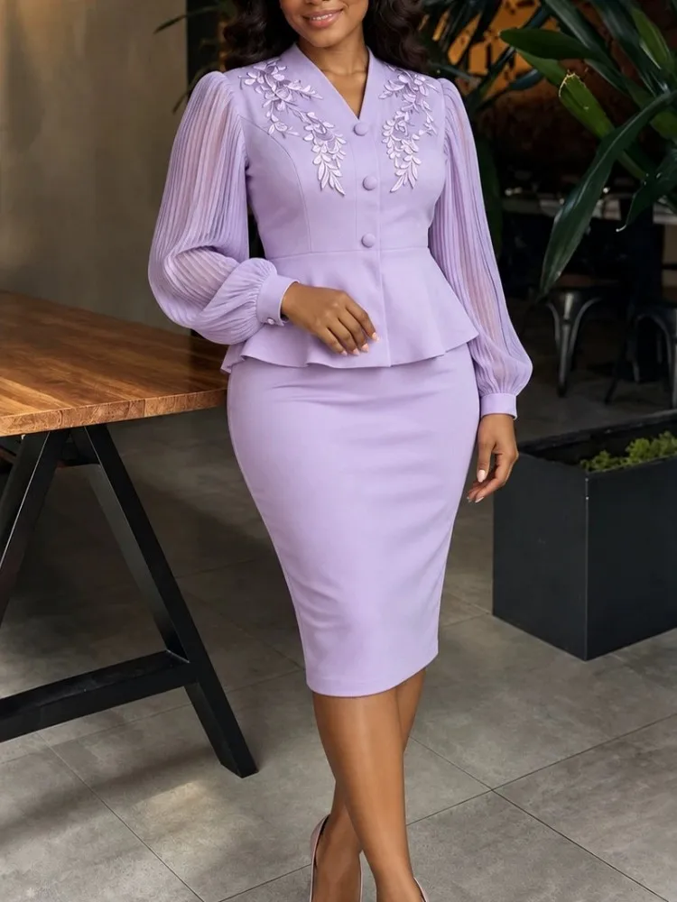 Embroidery Plus Size Women Clothes African Dresses Elegant Long Sleeve Dashiki Dress Ladies Traditional African Fairy Dreaes