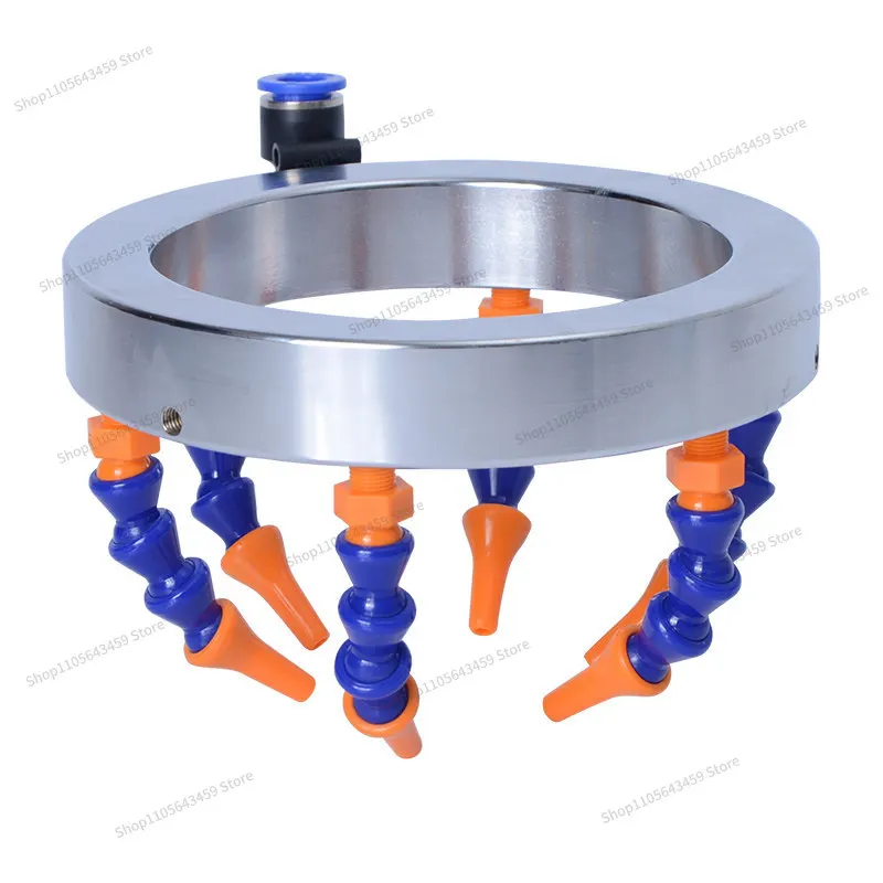 For engraving machines, spray ring machining centers: spindle spray ring, nozzle nozzle, cooling spray plastic tube