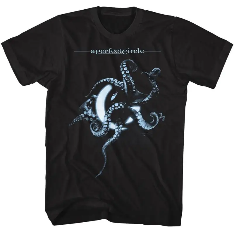 

Мужская футболка A Perfect Circle Eerie Deep Sea Octopus с музыкальным товаром рок-группы