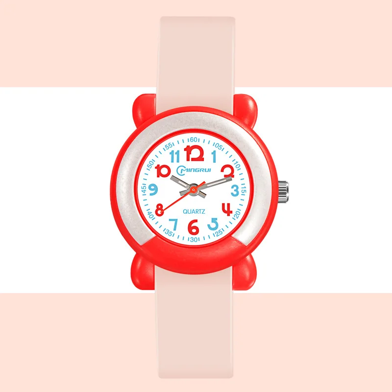 UTHAI CQ10 Fashionable kids watch waterproof hands cute cartoon multi-color electronic watch clock gift Watch for children