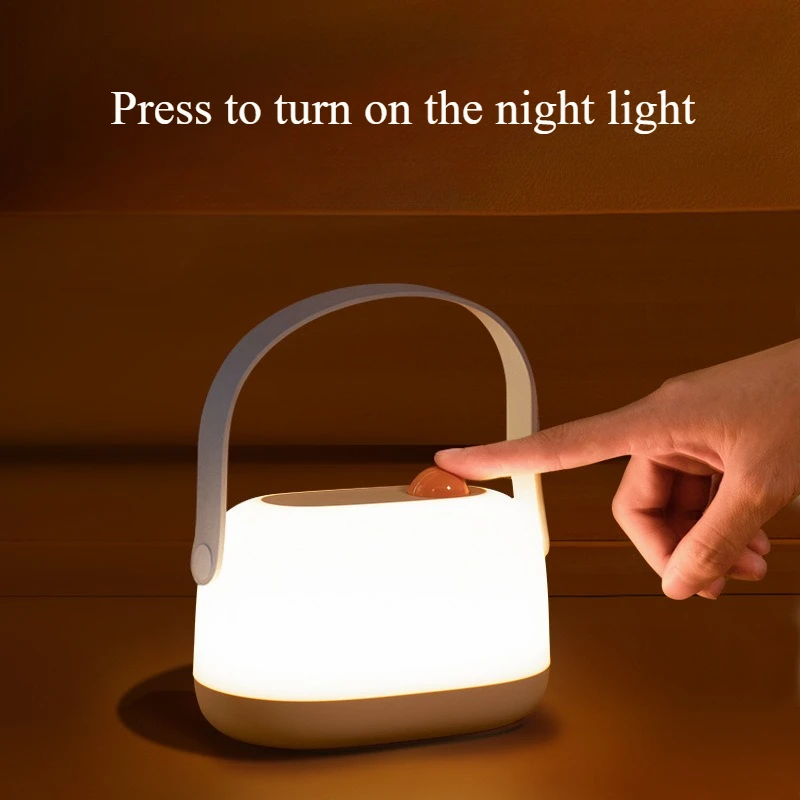 Modern Minimalist Design Mother and Baby Night Light Bedside Children's Sleeping Light Charging LED Night Light