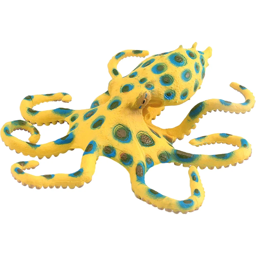 Decorate Marine Animal Model Child The Sea Animals Plastic Figures Octopus Figurines