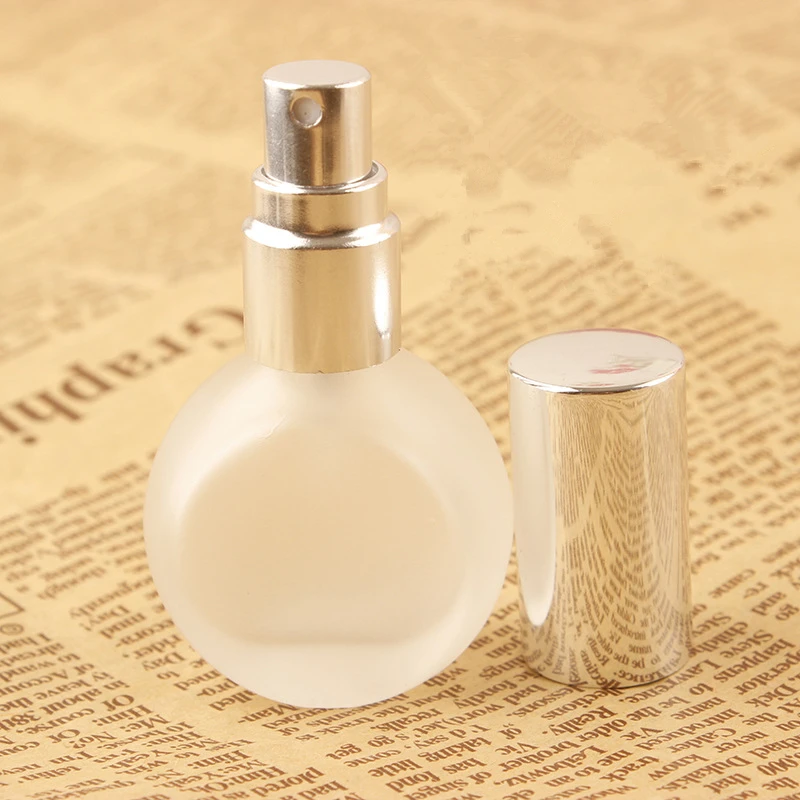 

100Pcs 10ml Mini Travel Frosted Glass Perfume Atomizer Empty Spray Bottle Empty Perfum bottle Cosmetic Containers