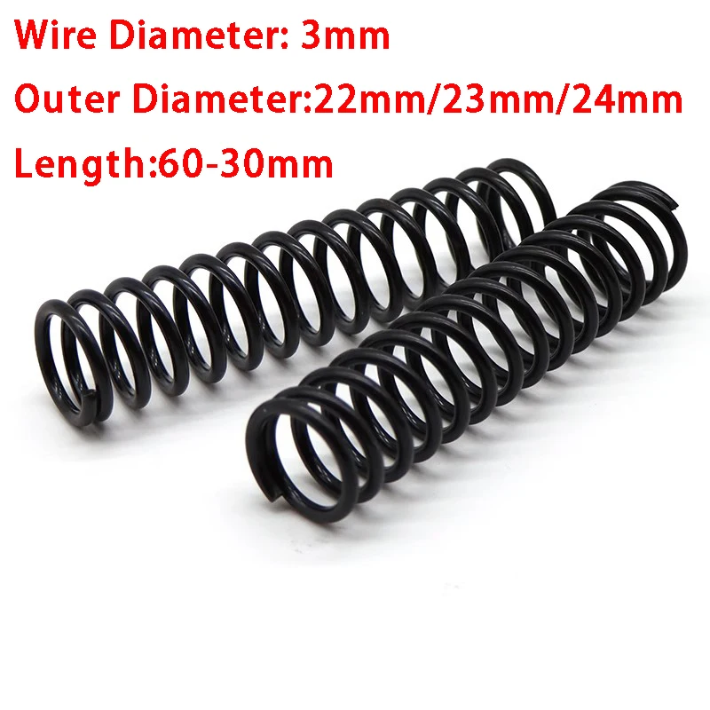 Customized Wire Diameter 3mm Cylidrical Coil Small Compression Spring Return Compressed Springs Release Pressure Spring Steel