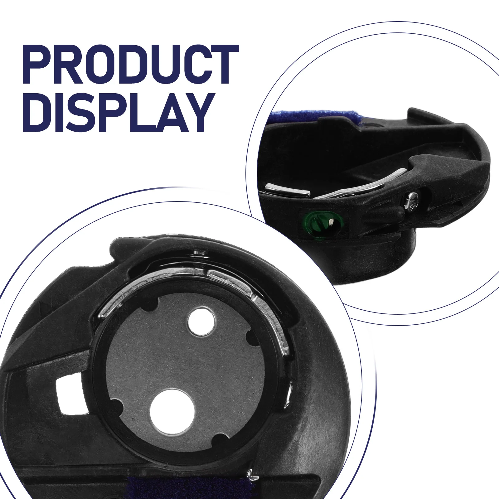 علبة بكرة معدنية بديلة متوافقة مع ملحق ماكينة الخياطة Xc3152221 لضبط الخياطة الموثوقة وفعالة #3