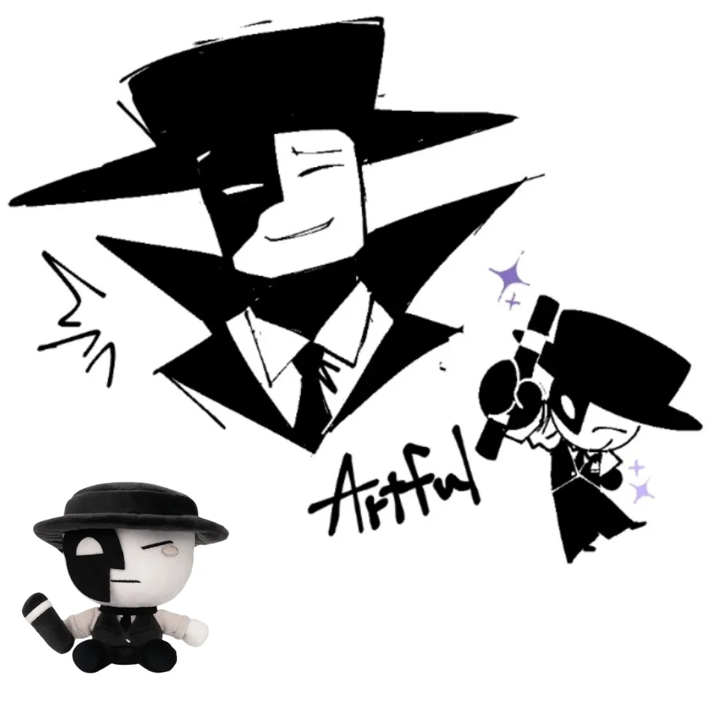 

Hot Die Of Death Artful Plush Doll Cute Anime Peripherals Toy Halloween Christmas Gift