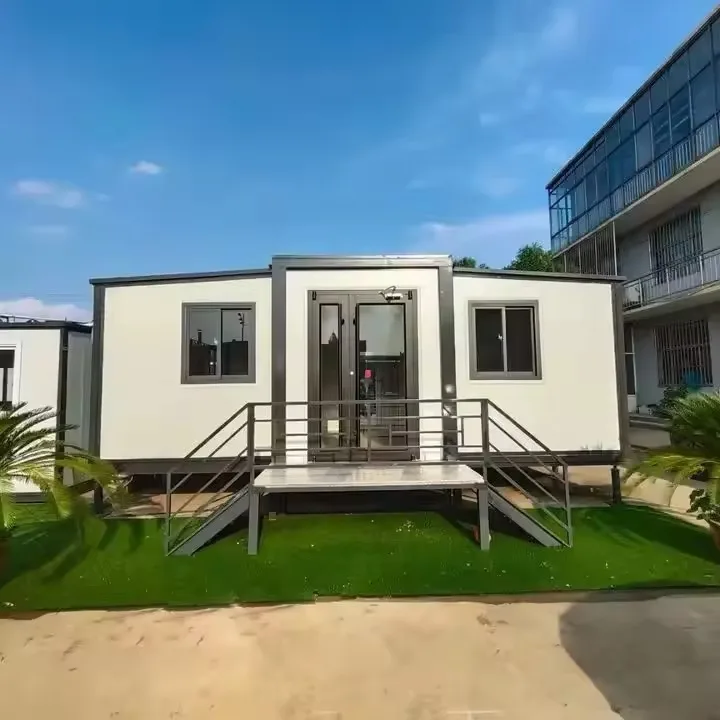 Factory Double-Wing Foldable Assembling Movable Residential Container Houses Expandable Expansion Box For Comfortable Living