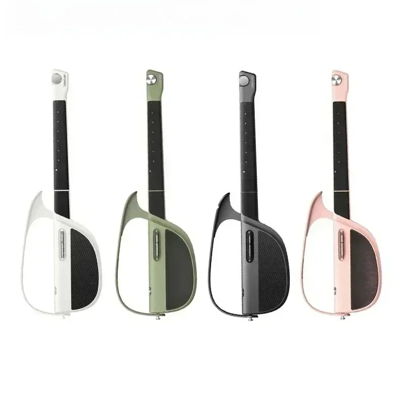 Stringless Foldable Smart Travel Guitar Fusion Accompaniment With Guitar Bag Guitar Strap