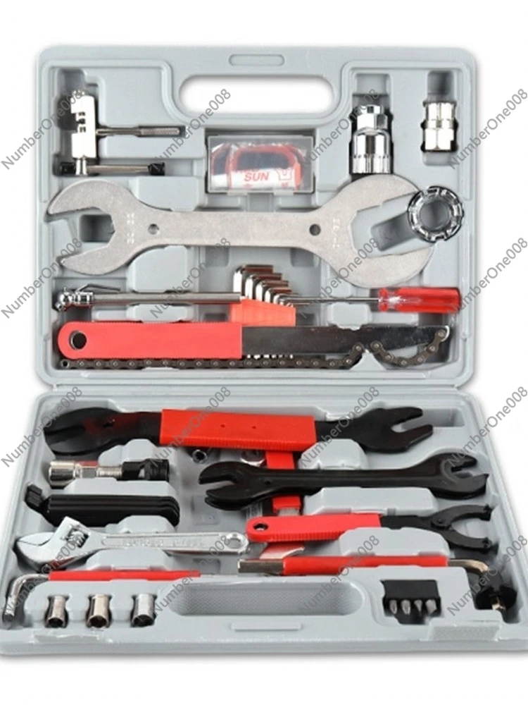 

Bicycle Tool Multi-functional Repair Toolbox FZ044 Full Set of Maintenance and Repair Workers