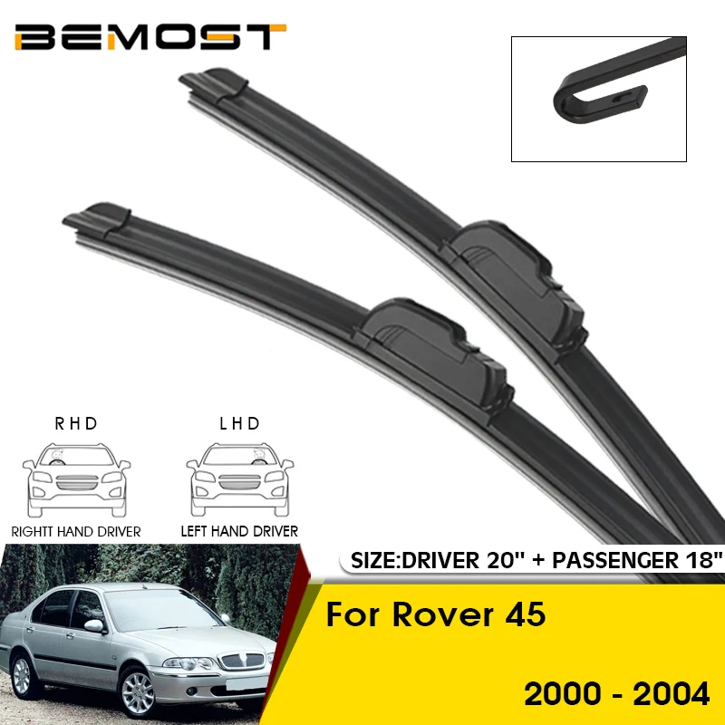 

Car Wiper Blades For Rover 45 2000-2004 Windshield Windscreen Front Window Blades 20"+18" Car Accessories