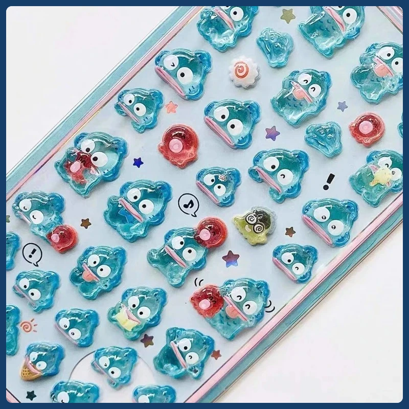 �y�Z�[�����z3D �����[�t�X�e�b�J�[ �n���[�L�e�B �}�C�����f�B �{���{���h���b�v�V�[���X�e�b�J�[ �N���~ DIY �X�N���b�v�u�b�N ���b�v�g�b�v�f�J�[�� �t�@�� �p�[�e�B�[�L�O�i �M�t�g