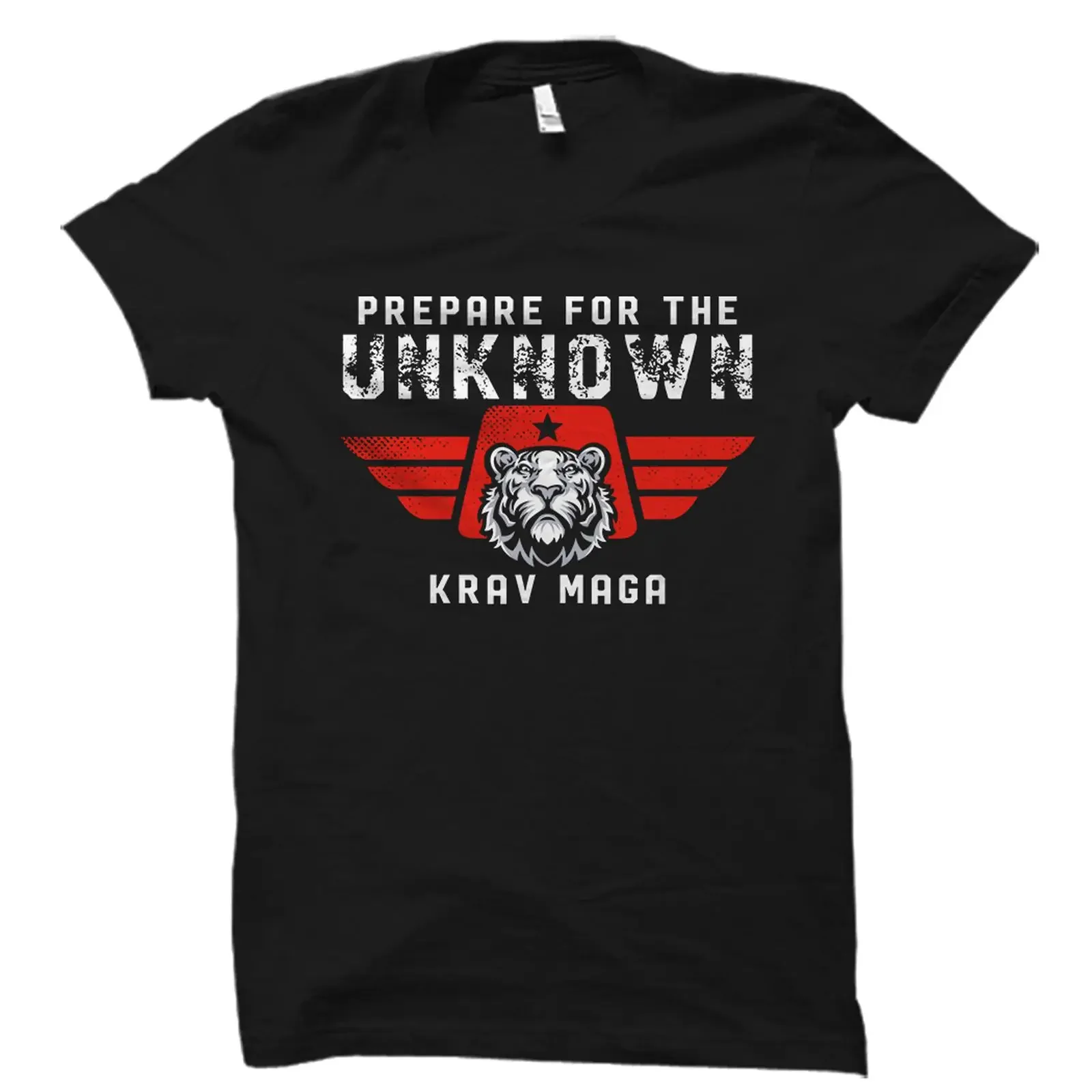 Prepare For The Unknown Tiger Krav Maga T Shirt Martial Arts Fighter Lovers OS3631 vintage Washed Unisex Stretched fashion