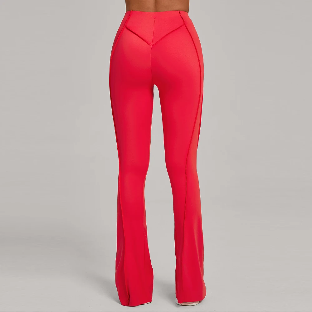 Three-dimensional Fitness Flare Leggings Women High Waist Yoga Pants Breathable Quick Dry Sports Tights Fitness Workout Trousers