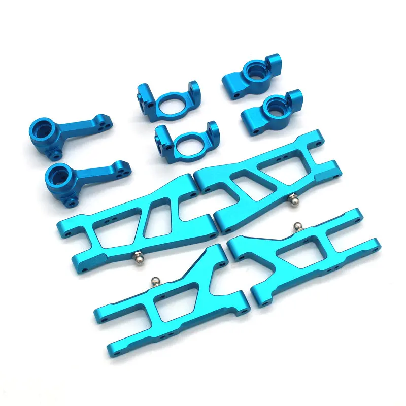Metal HNR H9802 Dodge RC 1/10 H9803 Werewolf Remote Control Car Rocker Arm Steering Cup C Seat Rear Cup 5-Piece Set Parts
