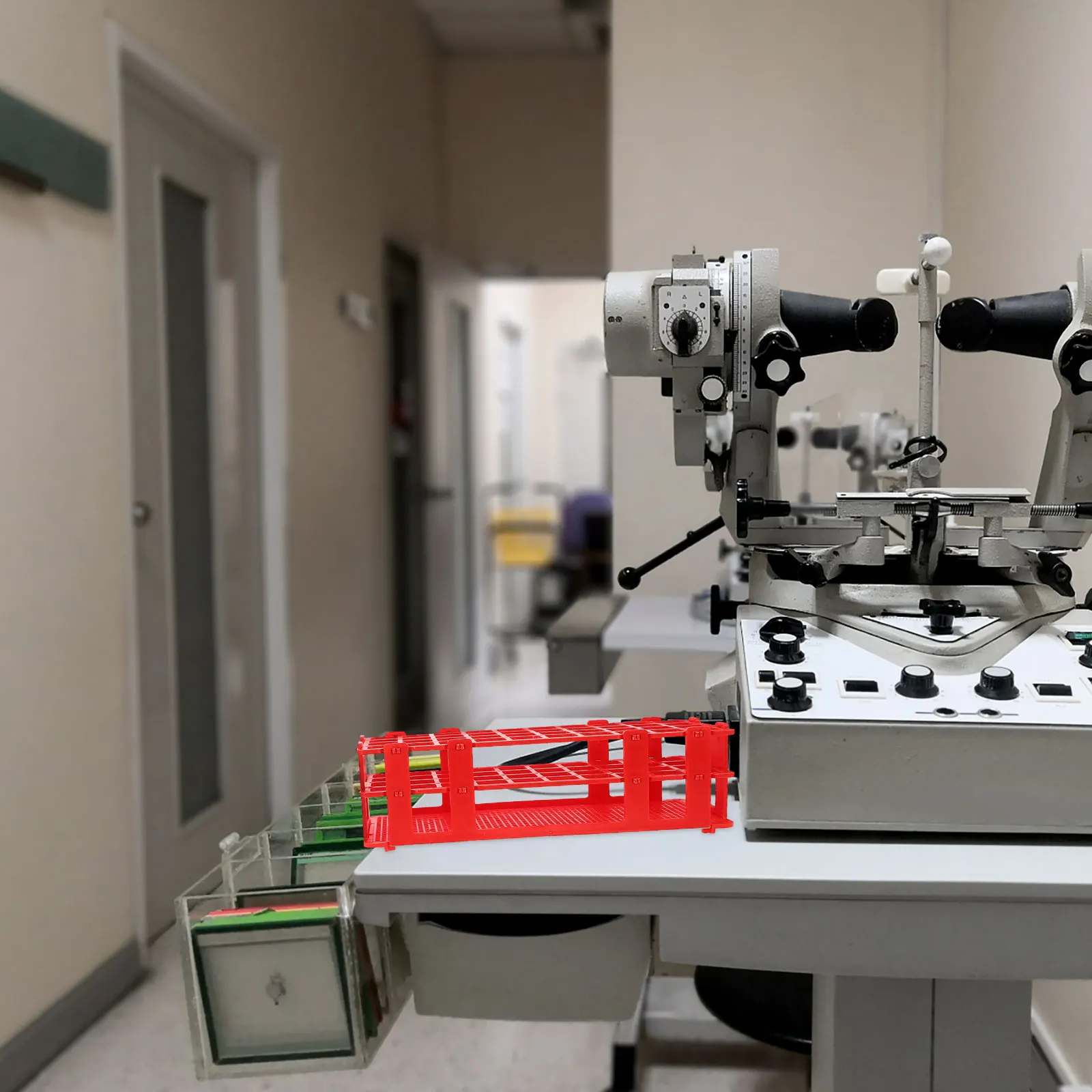 

4pcs Test Tube Rack: Portable Lab Storage Rack For Test Tubes Tubes Plastic Modular Tube Holder For Mobile