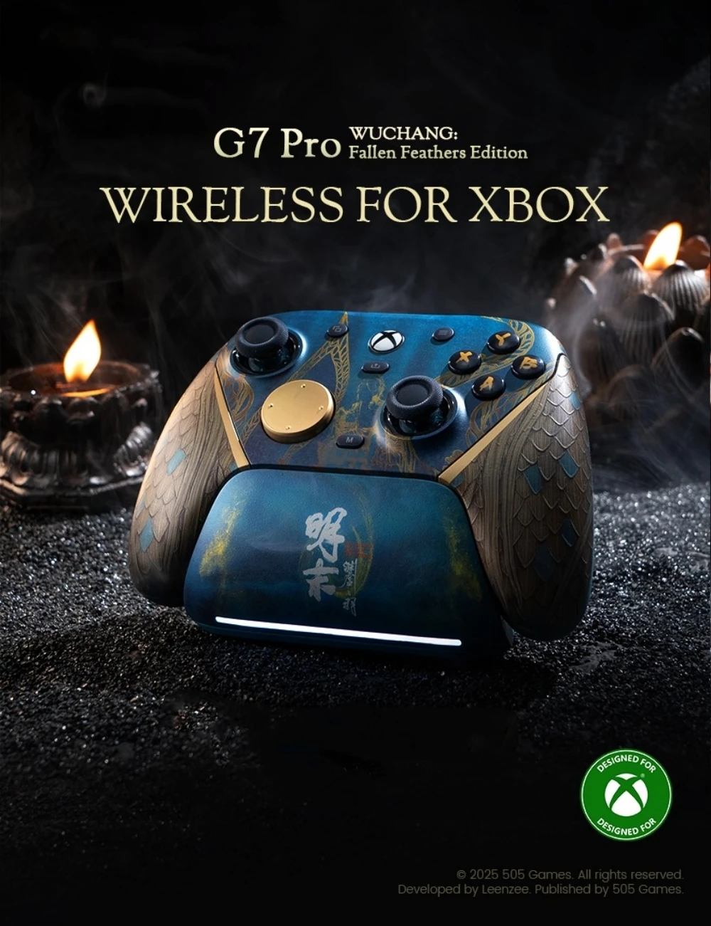 

G7 Pro WUCHANG Wireless Controller for Xbox, Fallen Feathers Edition