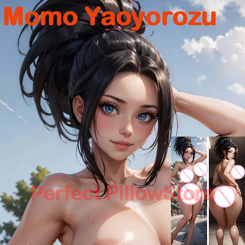 

Подушка Dakimakura Аниме Momo Yaoyorozu двусторонняя с принтом в натуральную величину, наволочка для взрослых