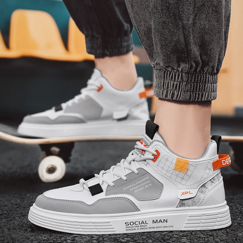 Men Casual Sneakers 2024 Autumn Vulcanized Shoes Male Walking Sport Shoes Outdoor Sneakers Male Sneakers Soft Sole Walking Shoes image 5
