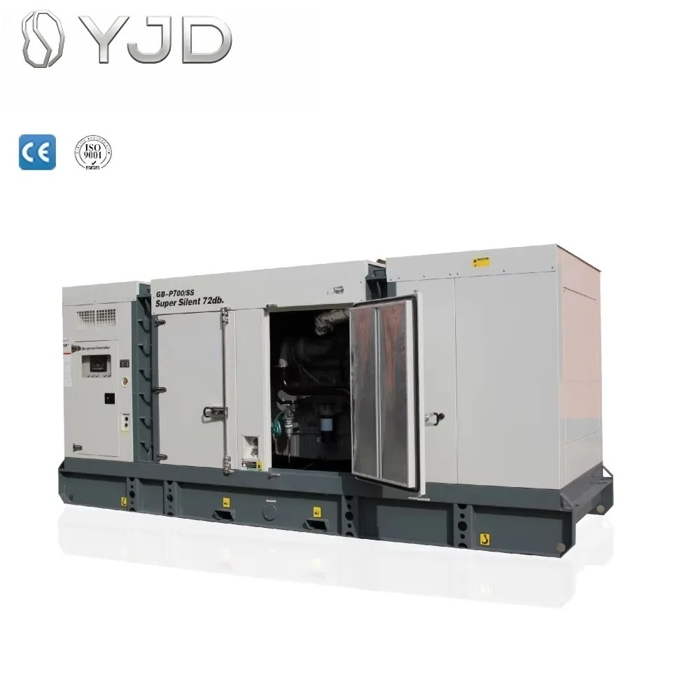 perki-ns 1650kva diesel Generator Set with Water Cooling Auto Start 380V 50/60Hz Soundproof Canopy