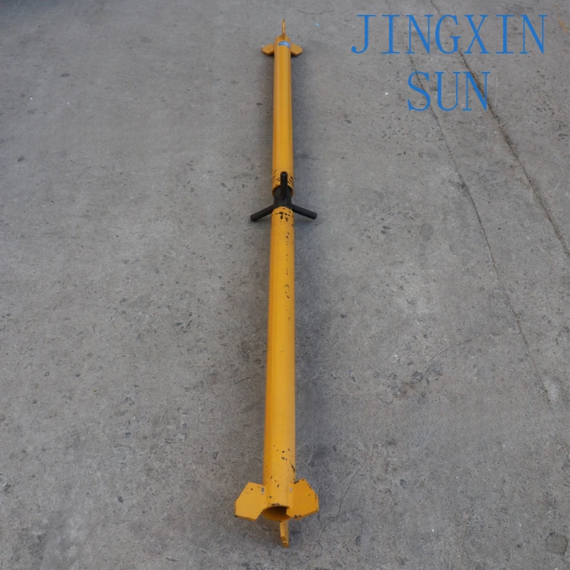 Mine 63 metal spiral pillar portable metal spiral pillar for temporary support in iron ore