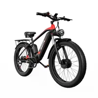 DUOTTS F26 ebike 750W * 2 Dual Motor 48V 20AH 26 Inch Fat Tire Adult Mountain Off Road Full Suspension Electric Bicycle