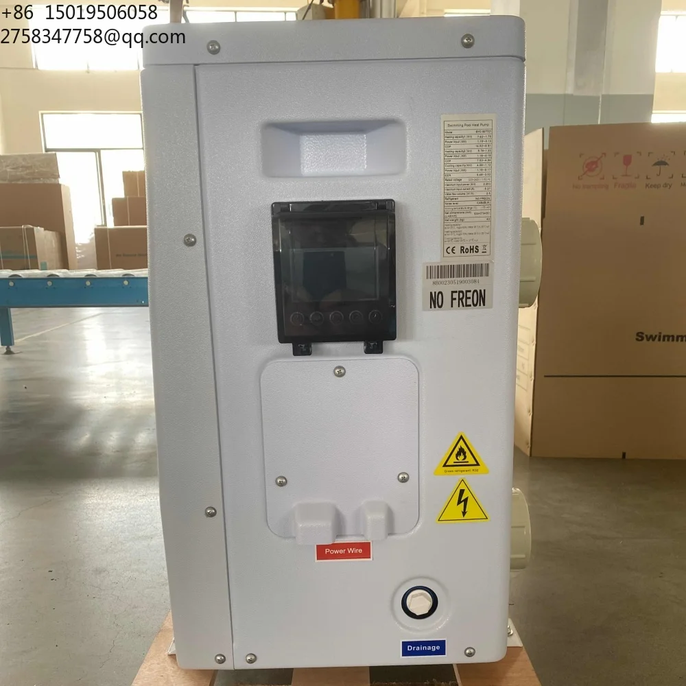Sunrain Super Popular DC Inverter R32 Spa Heater Swim Pool Heating Cooling Heat Pump Water Heater