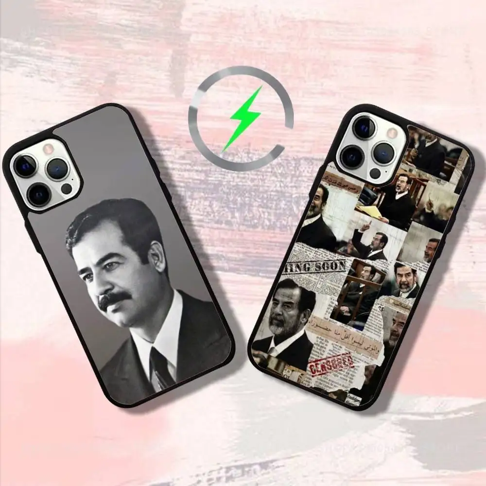 

Iraq S-Saddam Husseins Phone Case For iPhone 17,16,15,14,13,12,11,Pro,Max,Plus,Mini,SE4,E Magnetic Magsafe Wireless Charging