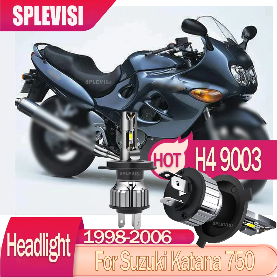 

polarity for Reliable Night Use H4 LED motorcycle Headlight For Suzuki Katana 750 1998 1999 2000 2001 2002 2003 2004 2005 2006