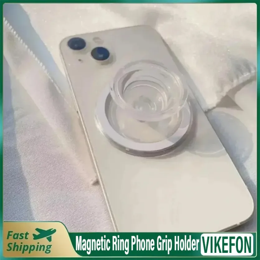 

Магнитная расширяющаяся подставка, гнездо, держатель для кольца на палец для MagSafe для iPhone 15 14, крепление для телефона Samsung, аксессуары для телефонов