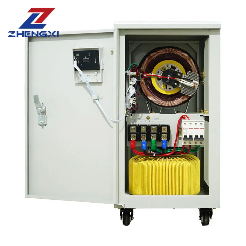 SVC Single Phase TND Power Stabilizer 220V AC Voltage Regulator 30KVA 380V 440V 25KVA 40KVA Regulator