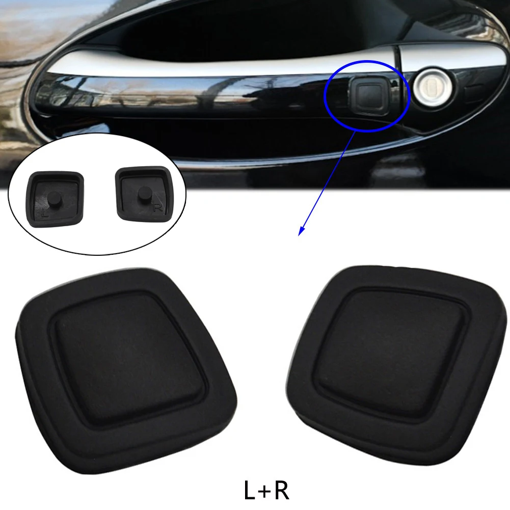 Schlüssel lose Eingangstür griff knopf schwarze Abdeck kappe vorne, links, rechts für Mercedes für Benz s/cl/sl cass w220 r230
