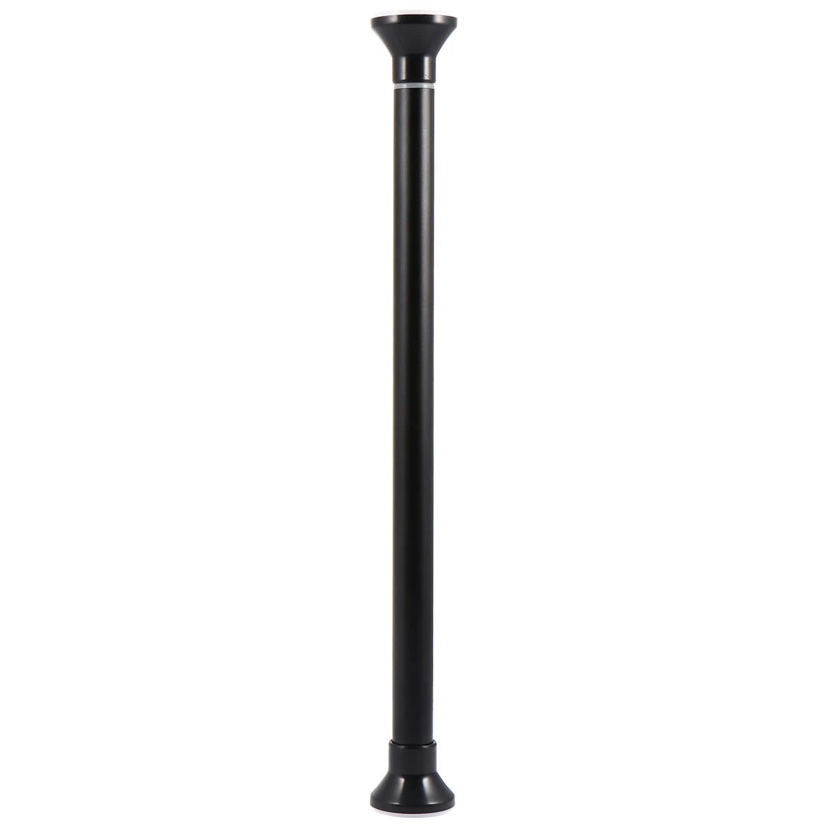 

Extendable Curtain Rod Bath Shower Flexible Bracket Black Alloy No Punching Telescopic Pole Home Decor Waterproof Clothes Rod