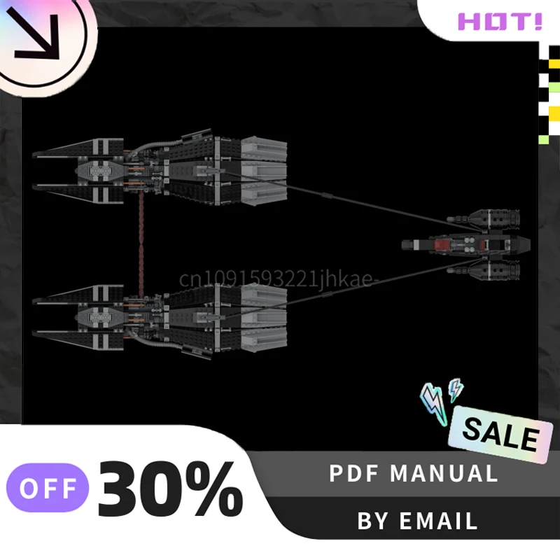 [2156 個] カスタマイズされた MOC インペリアル ポドラッサー クリエイティブ ビルディング ブロック セット STEM おもちゃ DIY 建設モデル キット誕生日プレゼント