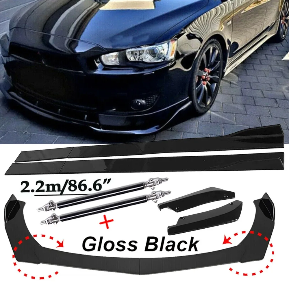 

Front Bumper Lip Spoiler Splitter Car Body Rear For Mitsubishi Lancer 2008-2015 United States