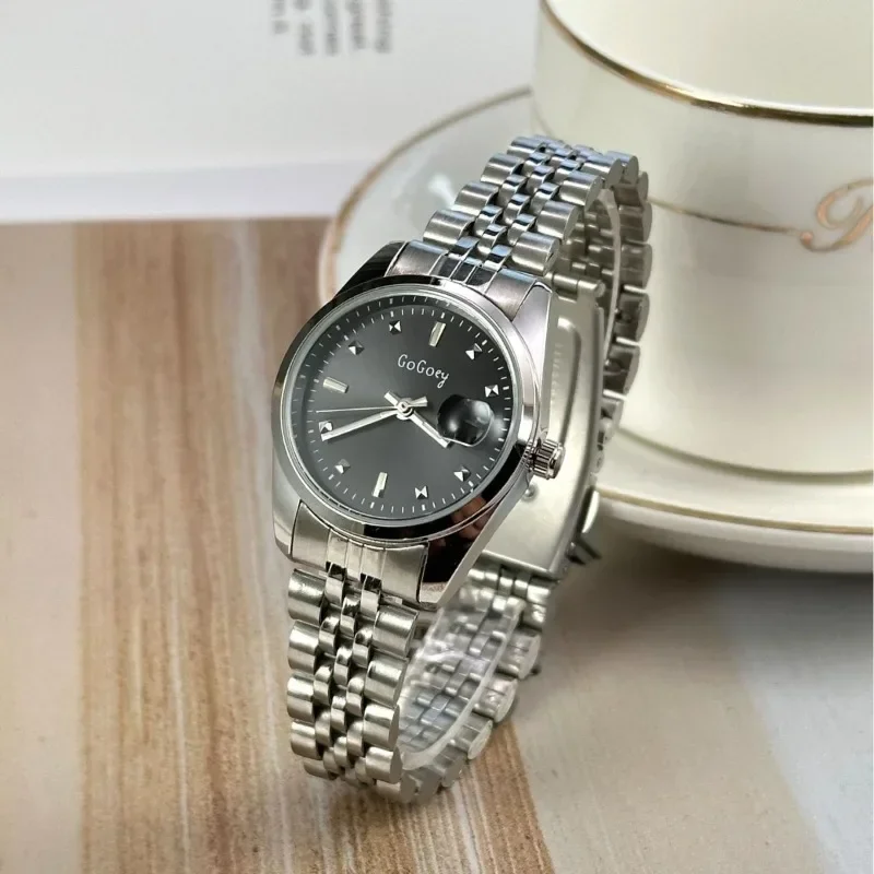 Brand Calendar Steel Belt Women's Watch Classic Luxury Gift Ladies Quartz Wristwatches Dropshipping Relojes Para Mujer