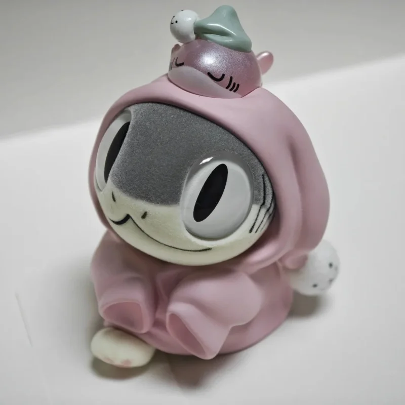 الأصلي Sharkitty Ver1 سلسلة يتدفقون صندوق أعمى Kawaii الحيوان الشكل مفاجأة صندوق زخرفة مكتب عيد ميلاد الاطفال اللعب الهدايا