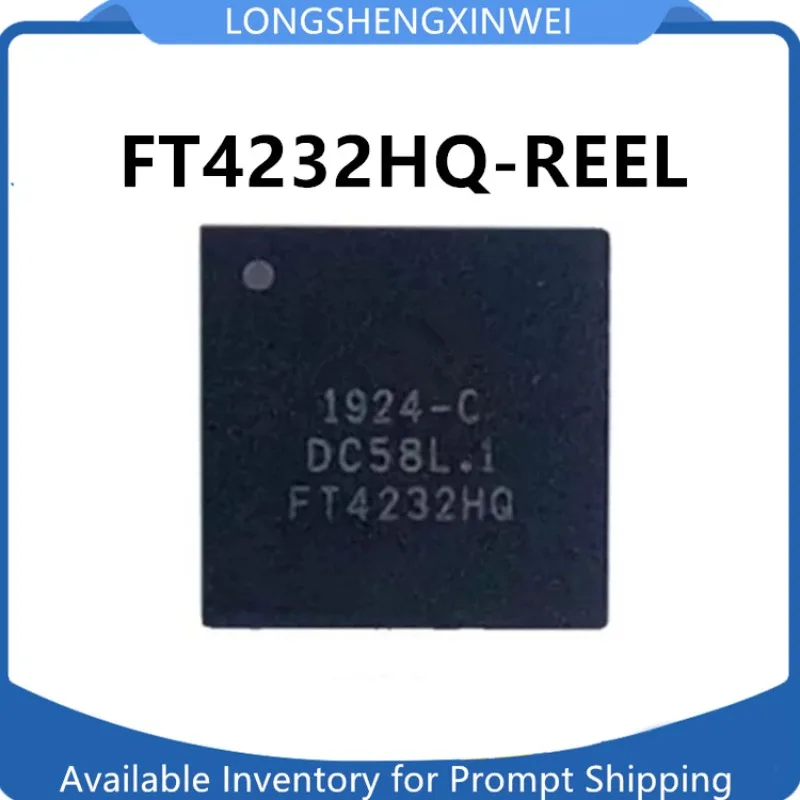 1PCS New FT4232HQ-REEL FT4232HQ Original Packaged QFN64 USB Controller Chip in Stock