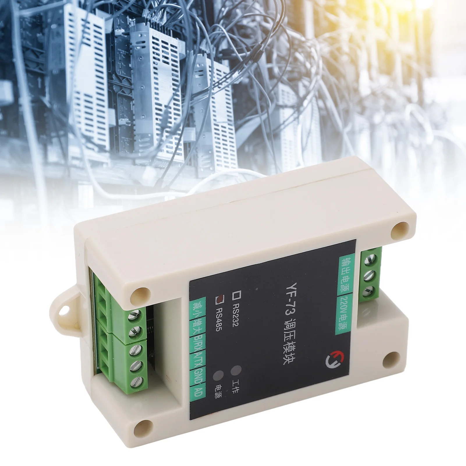 Voltage Regulation Board ABS 220V Voltage Regulation Module Effective Multifunctional Manual Adjustment for Industrial