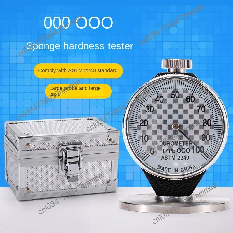 OOO Type Sponge Hardness Scale Foam Soft Rubber Foam Pearl Cotton Hardness Tester Astm2240