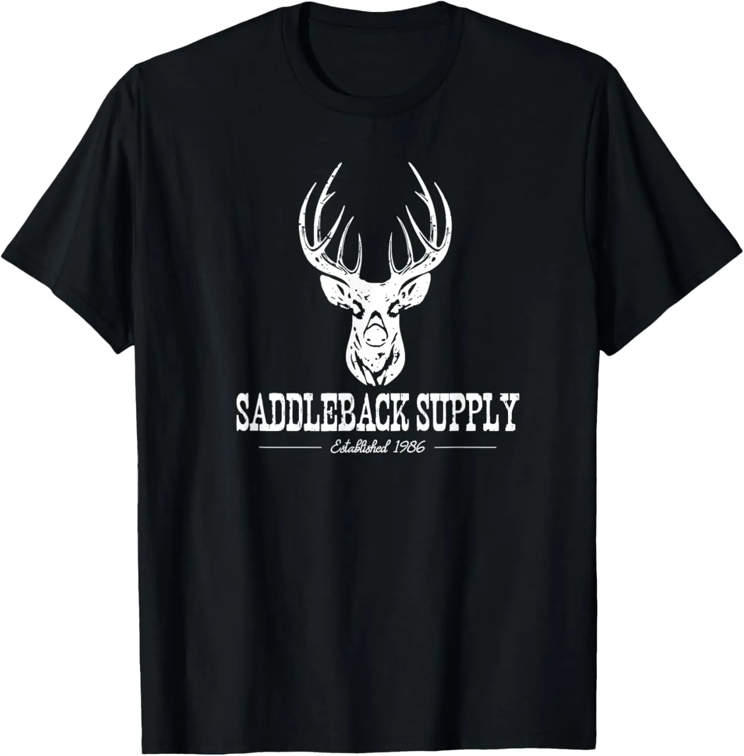 

Футболка Ranch в западном стиле с логотипом Saddleback Deer Hunting