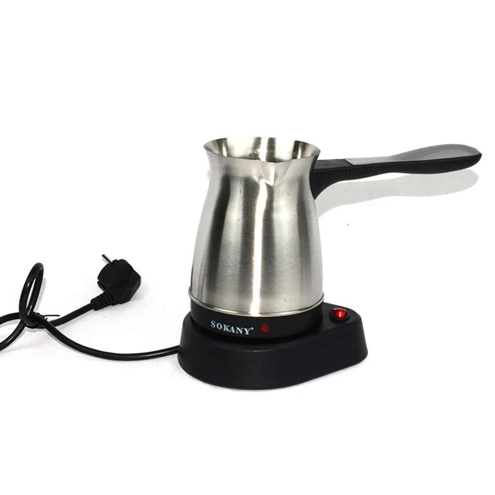 Turkish Coffee Pot-Portable Coffee Pot Boiled Milk Coffee Kettle Turkish Coffee Maker Pot,Foldable Handle for Home & Travel